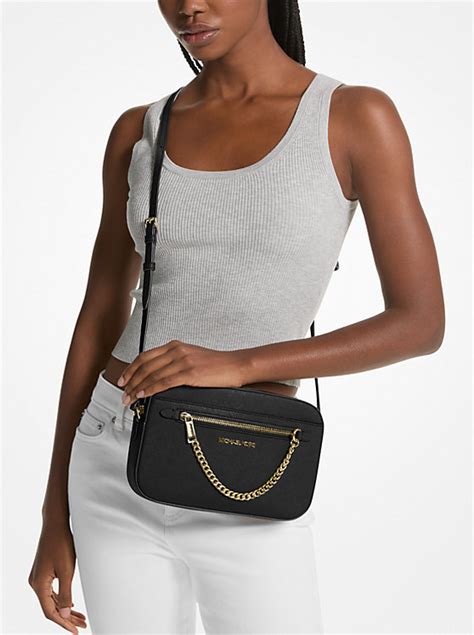 jet set item michael kors crossbody|Michael Kors jet set saffiano.